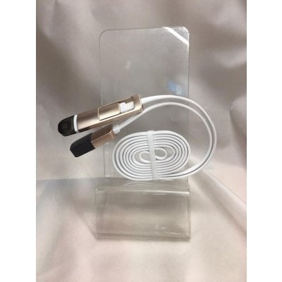 【これは便利!】iPhoneにもスマホにも使える2wey充電ケーブル/ラバー