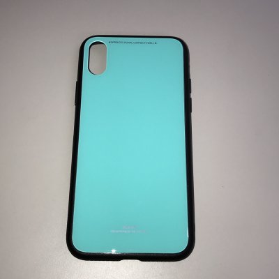 送料無料▪️iPhoneX★対応★カラー豊富♪背面ガラスケース♪ X-99(GN)