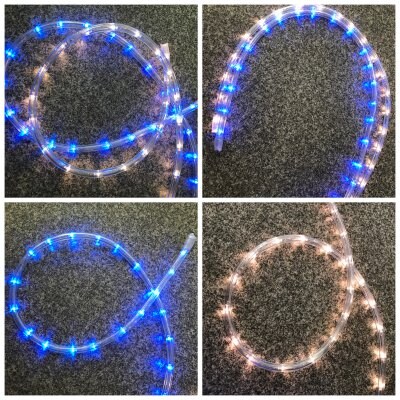 NEW!!格安LEDロープライト直径11mm取扱い始めました!!ショップや自宅アプローチ縁取りにオススメです♪(1m単位)
