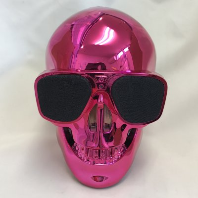 存在感のある♪スカルヘッドスピーカー♫◆bluetoothポータブルワイヤレススピーカー◆