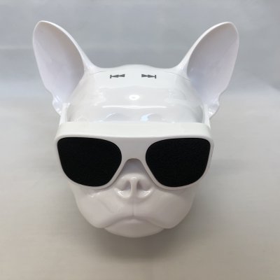 存在感のある♪フレンチブルドッグヘッドスピーカー♫◆bluetoothポータブルワイヤレススピーカー◆