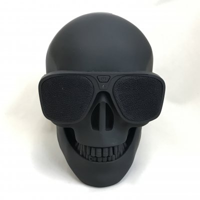 存在感のある♪スカルヘッドスピーカー♫◆bluetoothポータブルワイヤレススピーカー◆