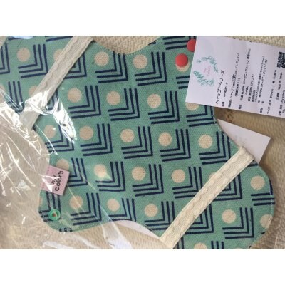 布ナプキン レギュラータイプ(透湿防水布入り)ヘナ染め:1枚