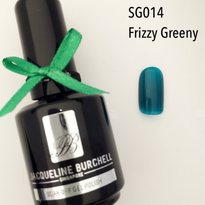 【セルフネイルに簡単!】カラージェル SG014 Frizzy Greeny