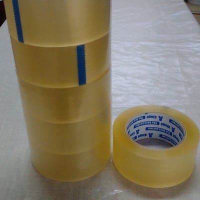 梱包用OPPテープ 52μ・48mmx100m巻・透明 1本【5巻入】
