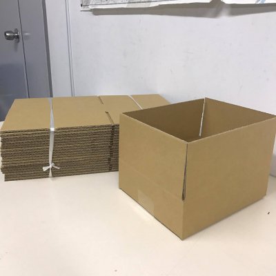 ダンボール/A3/100サイズ【20枚セット】(茶色/無地/100サイズ:内寸435×305×高さ191㎜)