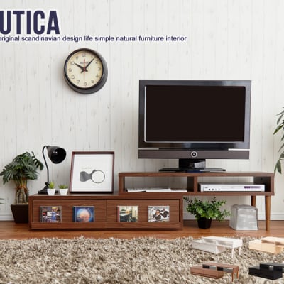 【ブルックリンスタイル】スライドAVボード(AUTICA)