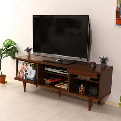 アルト TVボード 幅150cm ダークブラウン