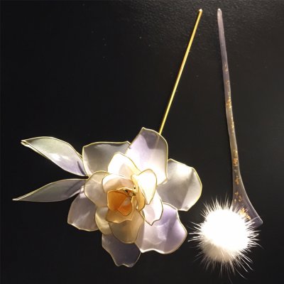 《10%OFF》カンザシ【絢爛】ー梔子