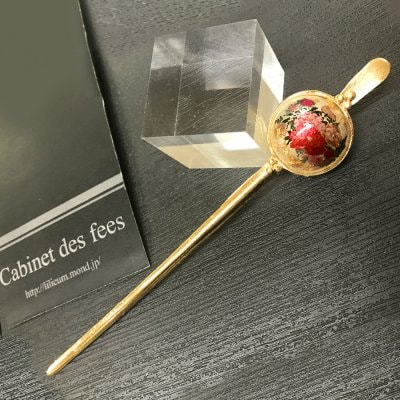 《10%OFF》カンザシ【真珠玉】ー八重玉