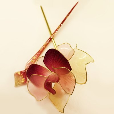 《10%OFF》カンザシ【絢爛】ー蘭