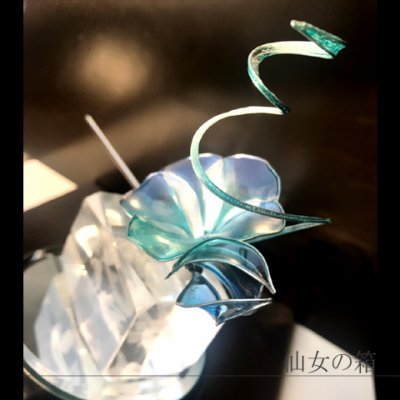《10%OFF》カンザシ【縁日】ー朝顔