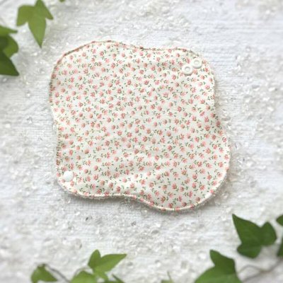 【生理をハッピーに♪】 布ナプキン Sサイズ (オーガニックコットン)