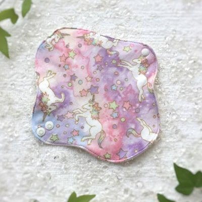 【生理をハッピーに♪】 布ナプキン Sサイズ (オーガニックコットン)
