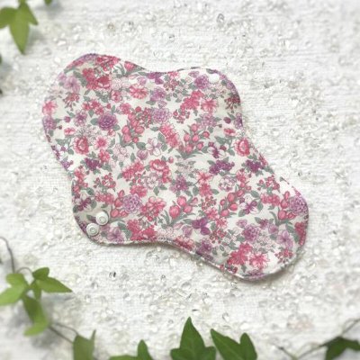 【生理をハッピーに♪】 布ナプキン Mサイズ (オーガニックコットン)