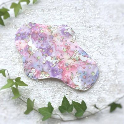 【生理をハッピーに♪】 布ナプキン Mサイズ (オーガニックコットン)