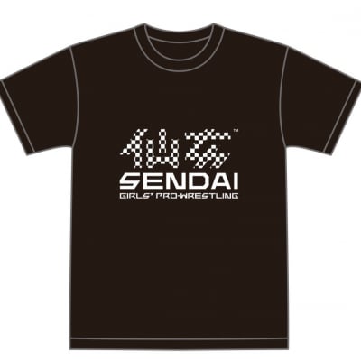 仙女定番ロゴTシャツ 市松模様