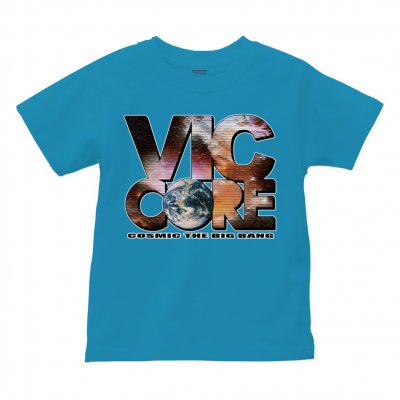 viccore 宇宙ロゴTシャツ turquoise