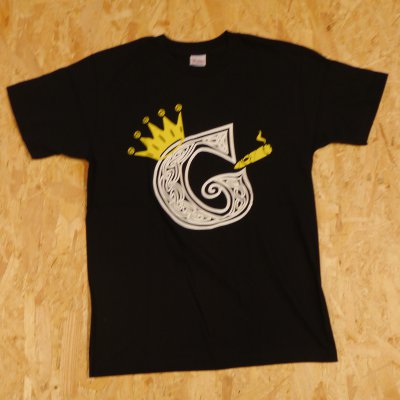 viccore×GANG-O コラボTシャツ BLACK