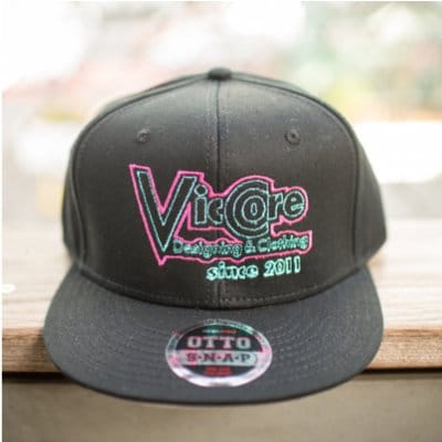 viccore ネオンロゴキャップ