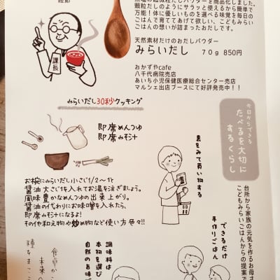 天然素材 みらいだし3パックセット