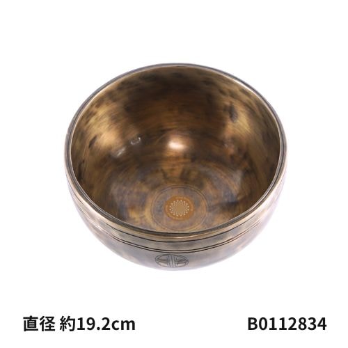 フルムーン マットゴールド 23cm F音 シンギングボウル Amazon