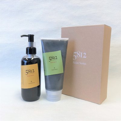 デトックス炭シャンプー&トリートメント【5812 SHAMPOO & 5812 TREATMENT】