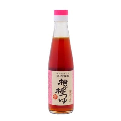 柚子梅つゆ めんつゆ 3倍濃縮 200ml 和歌山県有田郡湯浅町 湯浅醤油