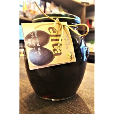 大粒ブラックオリーブ ギリシャ産 種抜き 鉄分豊富 370g