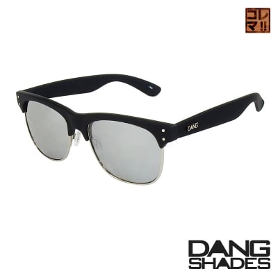 【今月限り送料無料!!】超人気!!DANG SHADESサングラス!「EASTHAM」 Black Soft x Chrome Mirror vidg00282