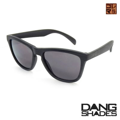 超人気!!DANG SHADESサングラス!「ORIGINAL」 Monochrome Wood Matte x Black Smoke GO SKATEBOARDING vidg00366