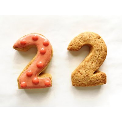 【グルテンフリー・卵不使用】アイシングクッキー ナンバー2(1枚入り)