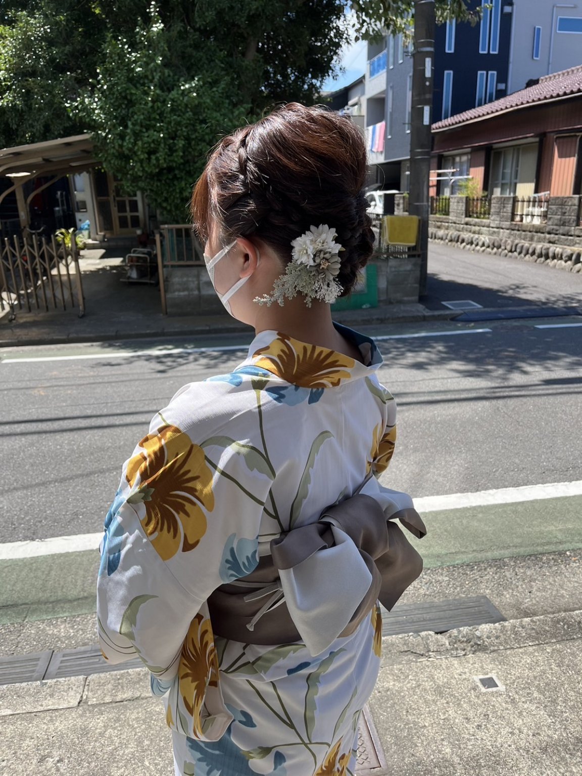 ８月２日　厚木あゆまつり限定　浴衣着付け＆ヘアセット