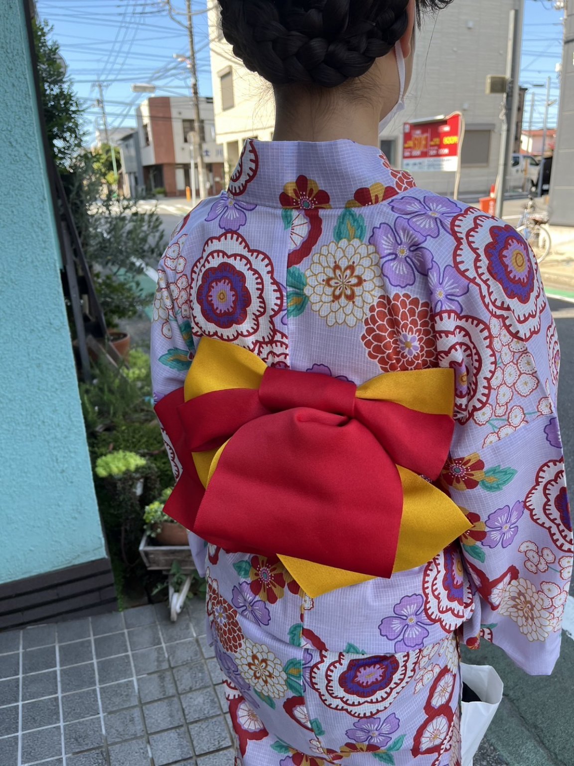 ８月２日　厚木あゆまつり限定　浴衣着付け＆ヘアセット