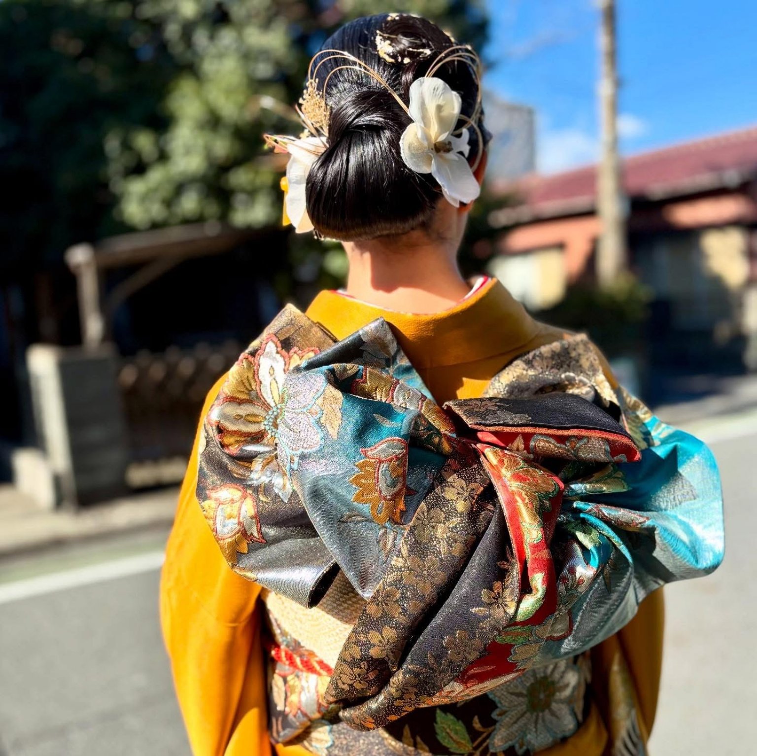 成人式ご予約　 京都着物友禅様優待券　[着付け・ヘアセット・メイク]