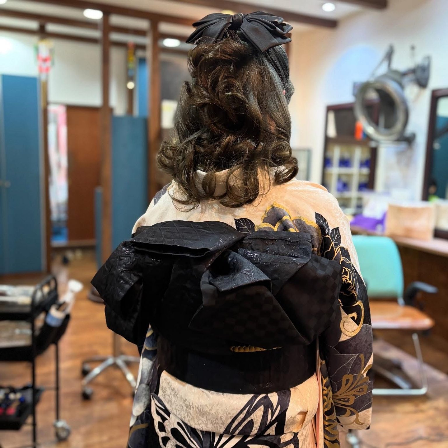 成人式ご予約　 京都着物友禅様優待券　[着付け・ヘアセット・メイク]