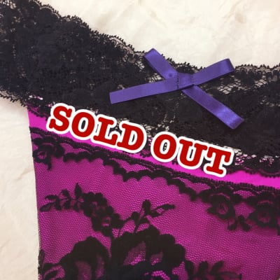 【Ssize】希少限定!1点限り早いもの勝ち♡高級ヘンプシルク&シルク艶パンティー|毒蜜ルビー