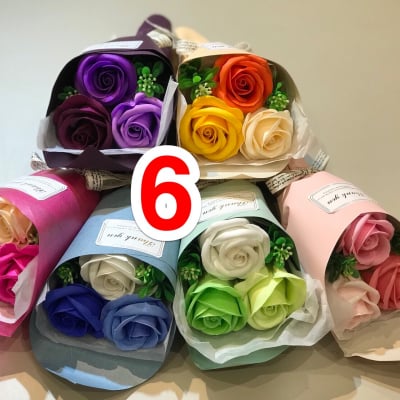 花|6束セット|ソープフラワー|フェアリーブーケ