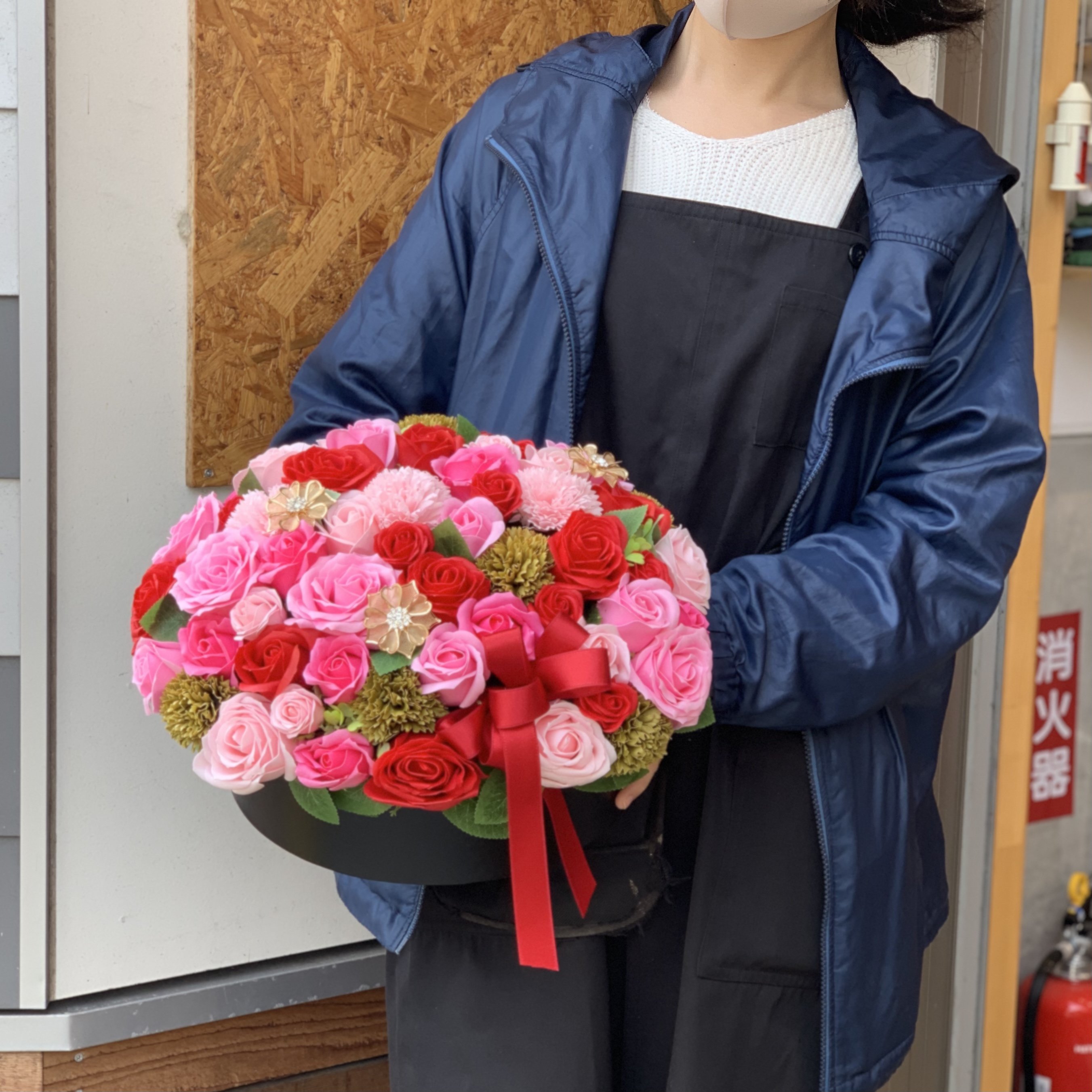 母の日 花 ソープフラワー グランデドーム