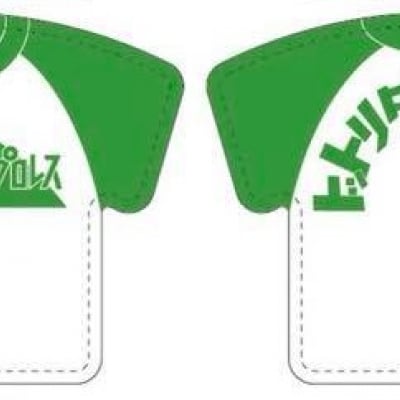 だらずTシャツ型キーホルダー(緑)