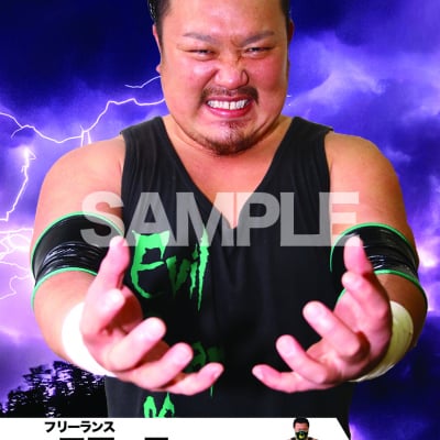 mevieプロレスカード「三原一晃」(動画固定版)