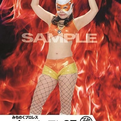 mevieプロレスカード「みちのくプロレス ヤッペーマン3号」(動画固定版)
