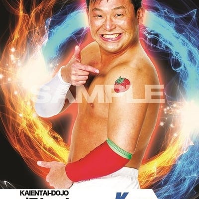 mevieプロレスカード「KAIENTAI−DOJO 梶トマト」(動画固定版)