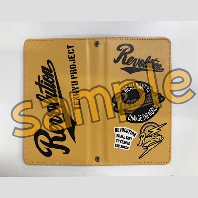 全機種対応スマホケース(Revoロゴ )YELLOW