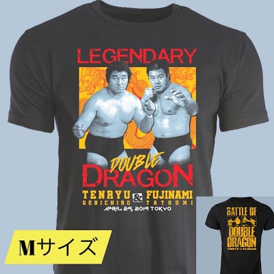 天龍VS藤波 コラボTシャツ【特典付】限定商品 Mサイズ
