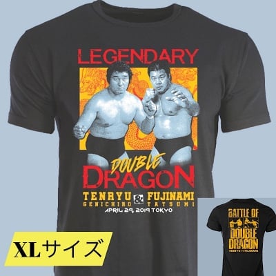 天龍VS藤波 コラボTシャツ【特典付】限定商品 XⅬサイズ