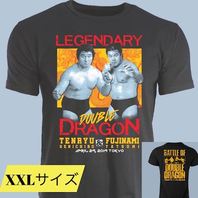 天龍VS藤波 コラボTシャツ【特典付】限定商品 XXⅬサイズ