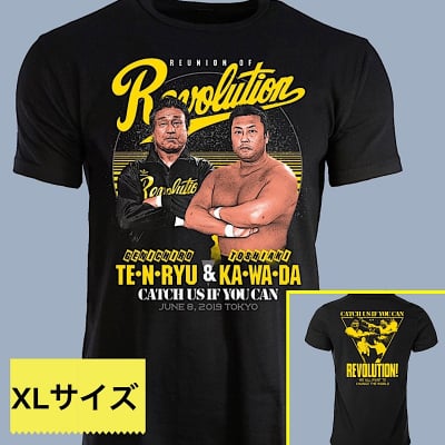 天龍VS川田 コラボTシャツ【特典付】限定商品 XLサイズ
