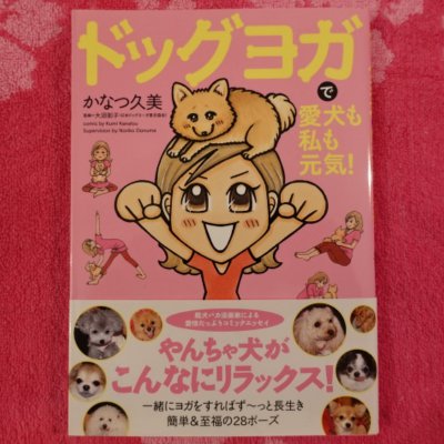 かなつ久美単行本「ドッグヨガで愛犬も私も元気」サイン&イラスト入り【ポイント倍増中!】