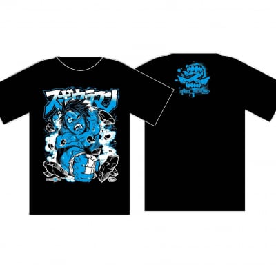 FREEDOMS×GRAPE BRAIN スギウラマンTシャツ Sサイズ